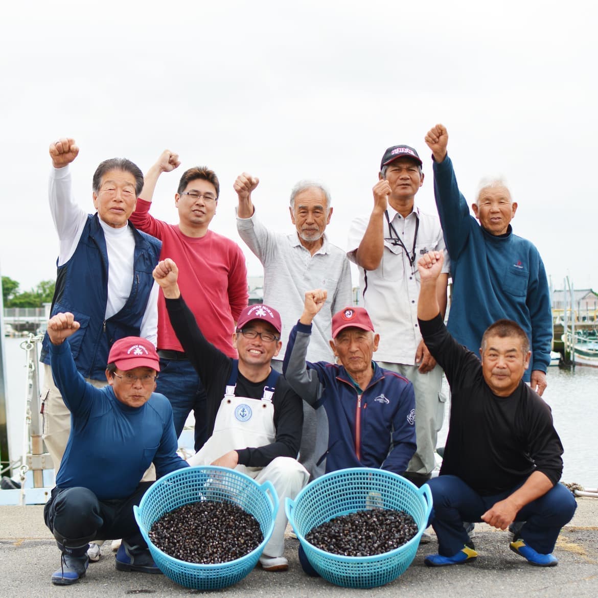 木曽川しじみ漁師