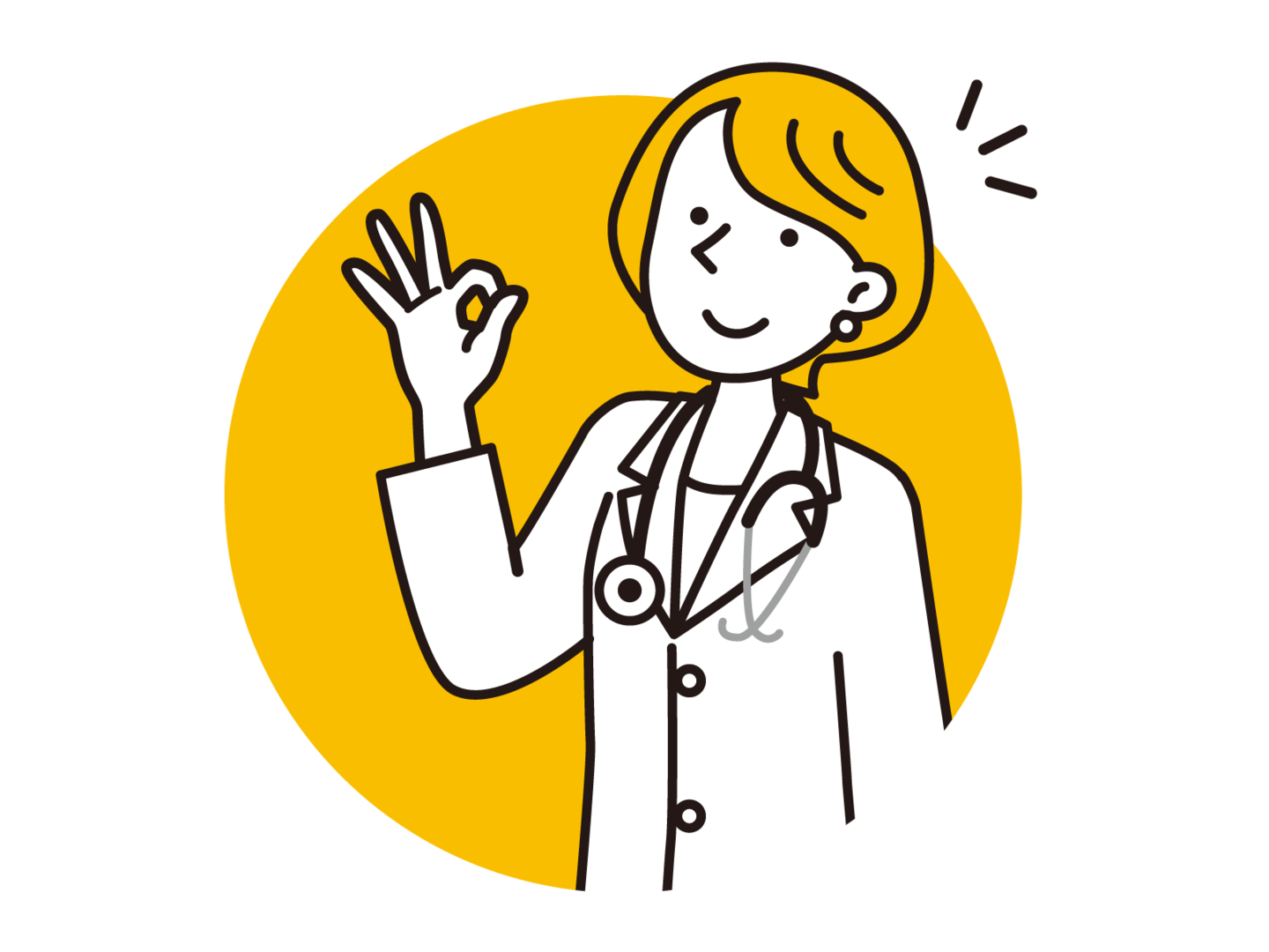 オッケーをだす医者